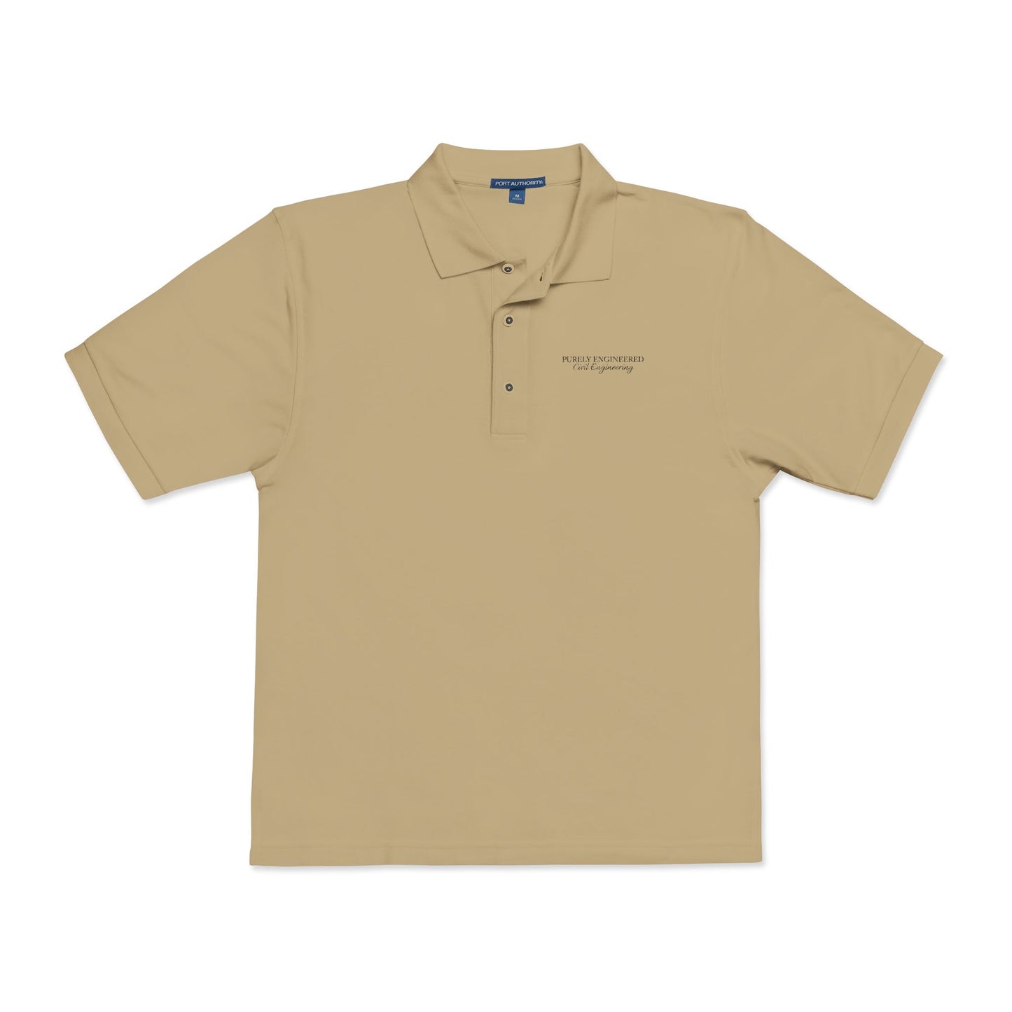 Embroidered Civil Engineering Polo Shirt